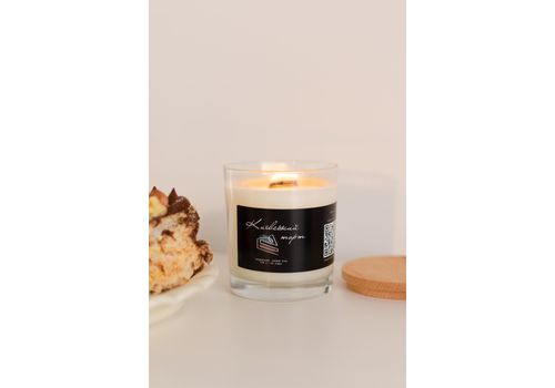 фото 1 - Соєва свічка "Київський торт". Мандруй Україною", 250мл Chysta.ua