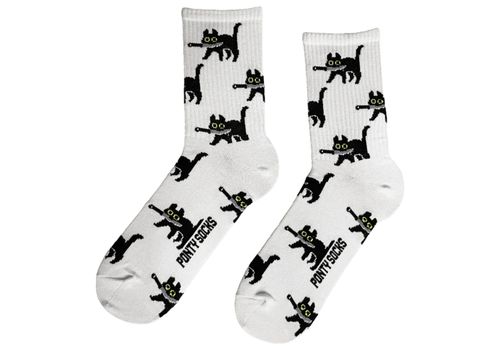 фото 1 - Носки Ponty Shop "Кіт кіллер"