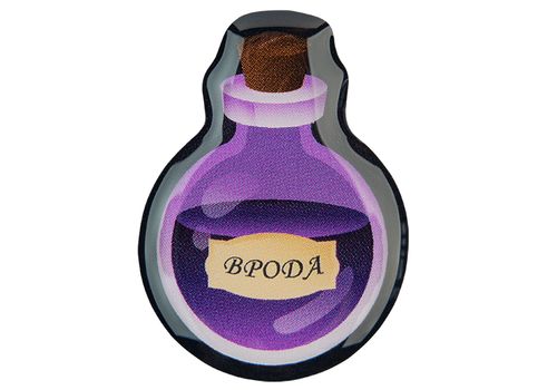 зображення 1 - Об'ємний стікер "Еліксир врода" NokNok