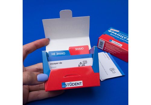 фото 3 - Карточки English Student "Французские Фразовые  глаголы" на украинском