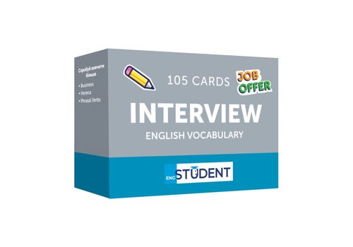фото 1 - Карточки English Student "Interview"