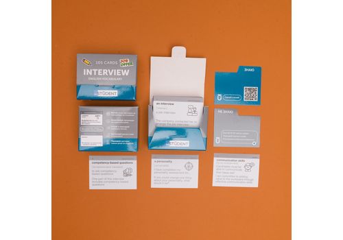 фото 2 - Карточки English Student "Interview"