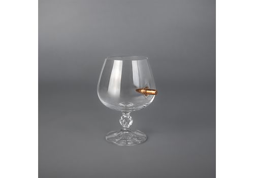 фото 1 - Коньячный бокал с пулей VSKLO