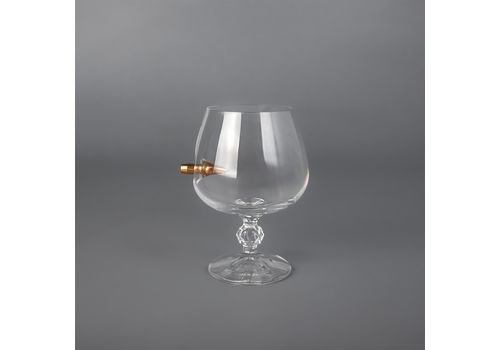 фото 3 - Коньячный бокал с пулей VSKLO