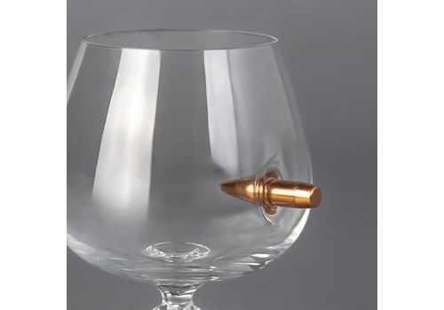 фото 4 - Коньячный бокал с пулей VSKLO