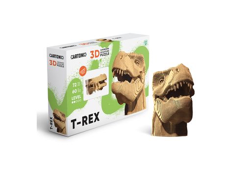 зображення 1 - Картонний конструктор 1DEA.me "Cartonic 3D Cartonic T-REX"