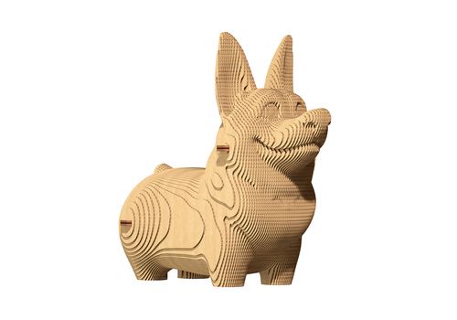зображення 9 - Картонний конструктор 1DEA.me "Cartonic 3D Puzzle CORGI"