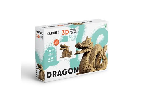 фото 7 - Картонный конструктор "Cartonic 3D Puzzle DRAGON"