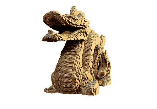 фото 4 - Картонный конструктор "Cartonic 3D Puzzle DRAGON"