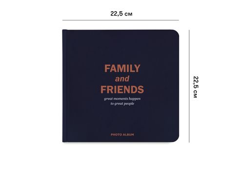 фото 2 - Фотоальбом "Family and friends" ORNER