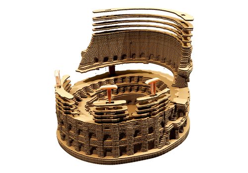 фото 7 - Картонный конструктор "Cartonic 3D Puzzle COLOSSEUM"