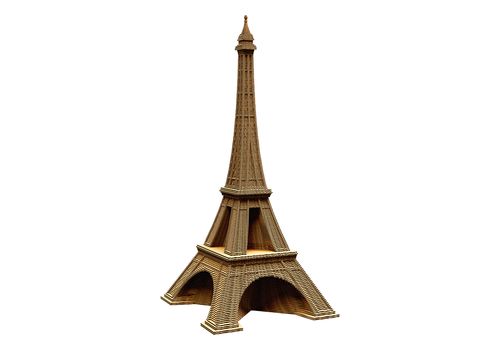 зображення 3 - Картонний конструктор "Cartonic 3D Puzzle EIFFEL TOWER"