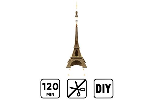 зображення 8 - Картонний конструктор "Cartonic 3D Puzzle EIFFEL TOWER"