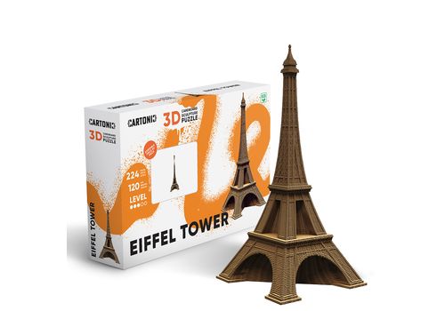 зображення 1 - Картонний конструктор "Cartonic 3D Puzzle EIFFEL TOWER"