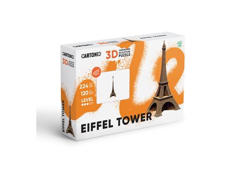 зображення 10 - Картонний конструктор "Cartonic 3D Puzzle EIFFEL TOWER"