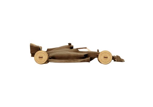 фото 3 - Картонный конструктор Cartonic 3D RACING CAR