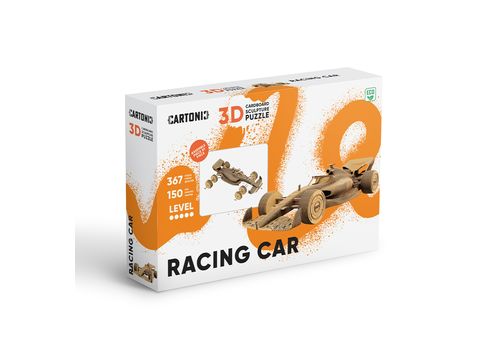 фото 11 - Картонный конструктор Cartonic 3D RACING CAR