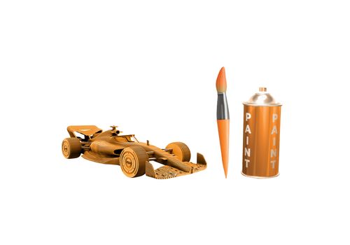 фото 10 - Картонный конструктор Cartonic 3D RACING CAR