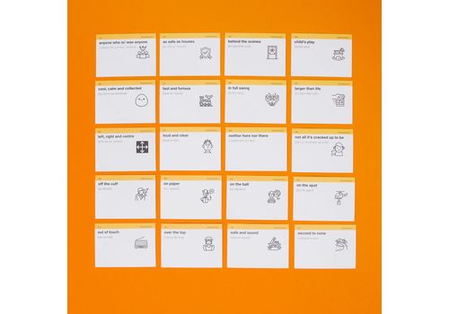 фото 3 - Карточки для изучения англиского языка English Student - Idioms B1-B2  (500 карточек)