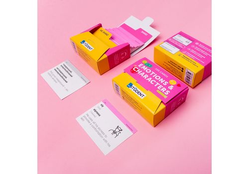 зображення 3 - Картки для вивчення англійської мови English Student - Emotions and Characters (105 карток)