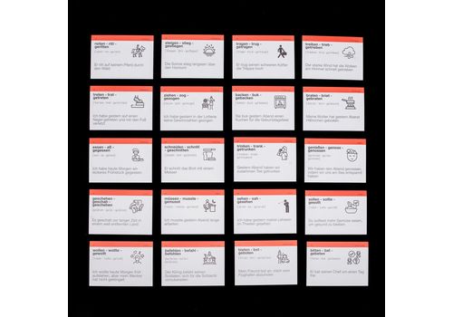 зображення 4 - Картки для вивчення німецької мови English Student - Starke Verben (105 карток)