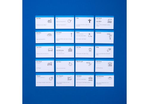 зображення 3 - Картки для вивчення німецької мови English Student - рівень А1 (500 карток)