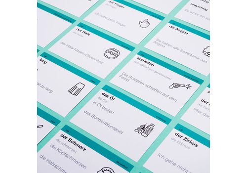 фото 4 - Карточки для изучения немецкого языка English Student - уровень А2 (500 карточек)