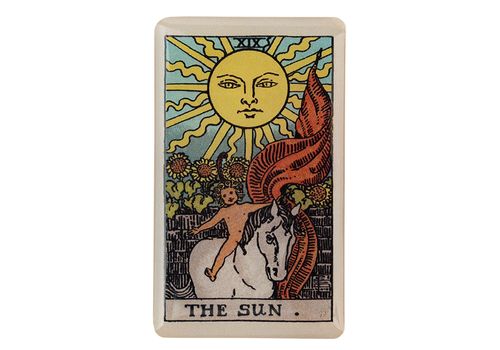 фото 1 - Обьемный стикер "Таро Сонце" NokNok