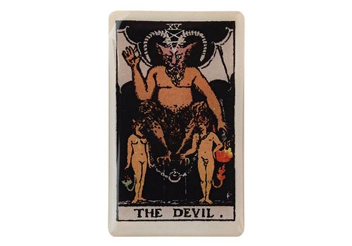 зображення 1 - Об'ємний стікер "Таро Диявол" NokNok