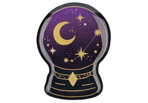 фото 1 - Обьемный стикер "Магічний куля фіолетовий" NokNok