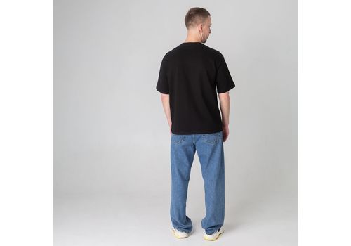 зображення 13 - Футболка оверсайз з принтом кота This is Fine (чорна) Kitek Wear