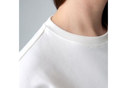 зображення 5 - Футболка оверсайз з принтом кота This is Fine (молочна) Kitek Wear