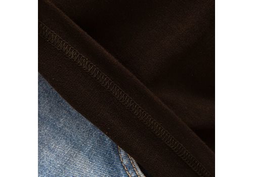 фото 8 - Футболка оверсайз с принтом кота TOR (чорна) Kitek Wear