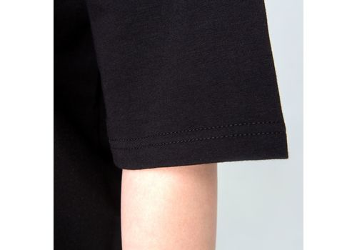 зображення 8 - Футболка оверсайз з принтом кота Crying Cat (чорна) Kitek Wear