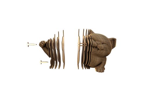 фото 13 - Картонный конструктор "Cartonic 3D Puzzle KITTENS TRIO"