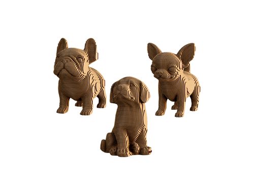 фото 8 - Картонный конструктор "Cartonic 3D Puzzle PUPPIES TRIO"