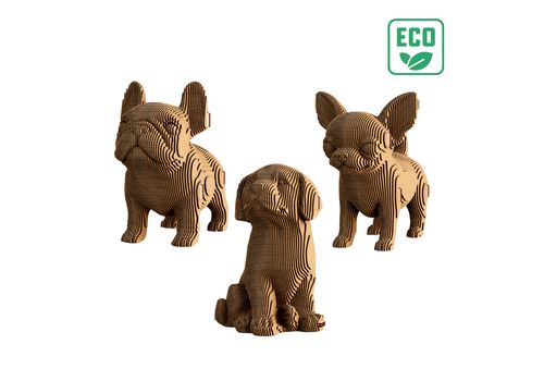 фото 9 - Картонный конструктор "Cartonic 3D Puzzle PUPPIES TRIO"