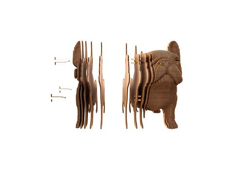 фото 16 - Картонный конструктор "Cartonic 3D Puzzle PUPPIES TRIO"