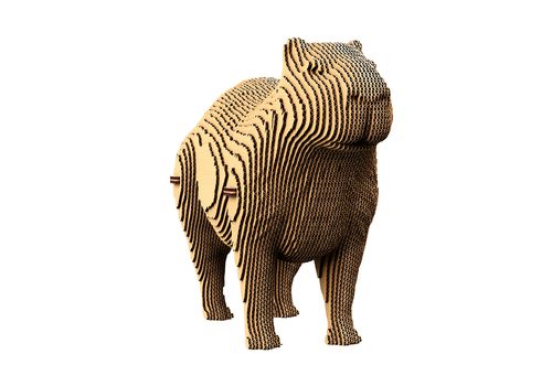 фото 2 - Картонный конструктор "Cartonic 3D Puzzle CAPYBARA"