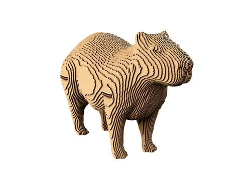 фото 3 - Картонный конструктор "Cartonic 3D Puzzle CAPYBARA"