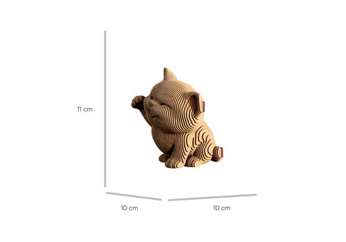 фото 4 - Картонный конструктор "Cartonic 3D Puzzle MANEKI KITTEN"