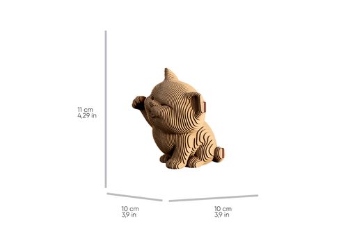 фото 5 - Картонный конструктор "Cartonic 3D Puzzle MANEKI KITTEN"