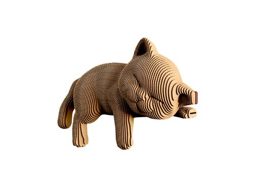фото 2 - Картонный конструктор "Cartonic 3D Puzzle SLEEPY KITTEN"