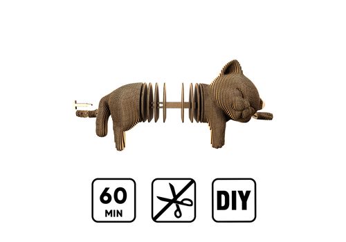 фото 7 - Картонный конструктор "Cartonic 3D Puzzle SLEEPY KITTEN"