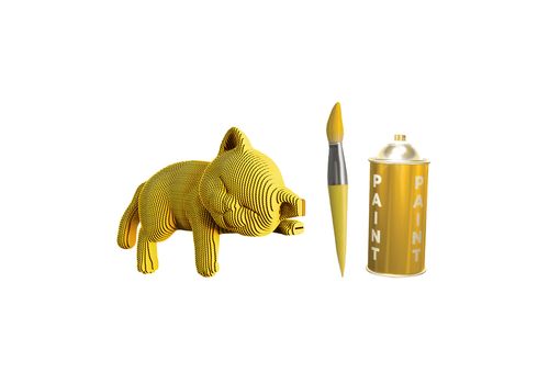 фото 8 - Картонный конструктор "Cartonic 3D Puzzle SLEEPY KITTEN"