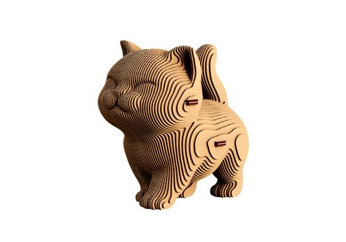 фото 2 - Картонний конструктор "Cartonic 3D Puzzle WALKING KITTEN"
