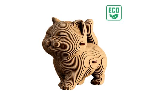 фото 3 - Картонний конструктор "Cartonic 3D Puzzle WALKING KITTEN"