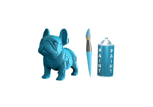 зображення 6 - Картонний конструктор "Cartonic 3D Puzzle BULLDOG PUPPY"