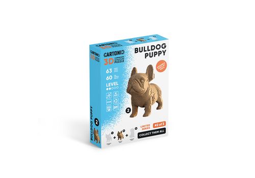 зображення 7 - Картонний конструктор "Cartonic 3D Puzzle BULLDOG PUPPY"