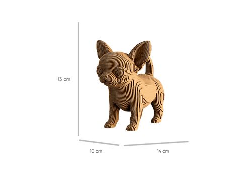 фото 4 - Картонный конструктор "Cartonic 3D Puzzle CHIHUAHUA PUPPY"